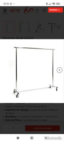 Portant pliable