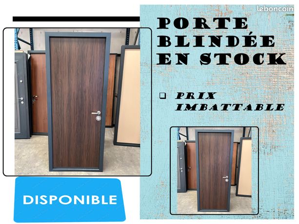 Porte blindée isolée