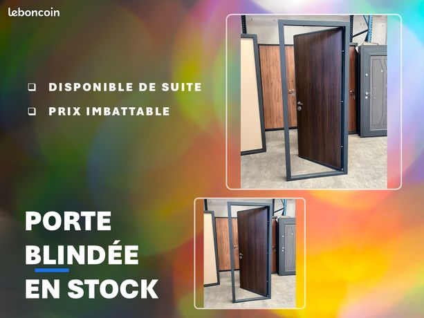 Porte blindée prêt à poser