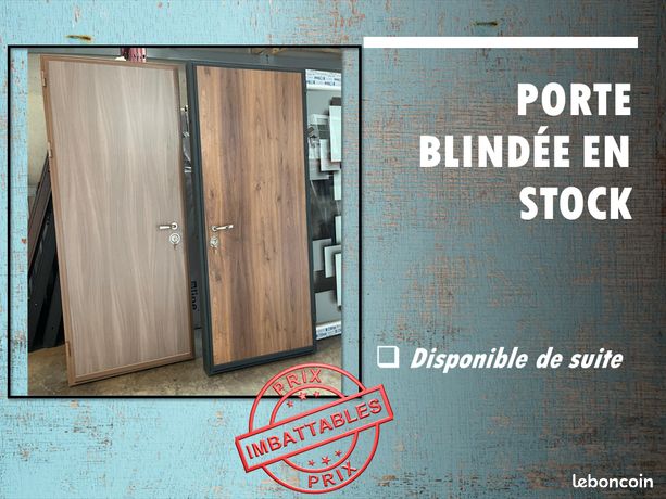 Porte blindée prête à poser
