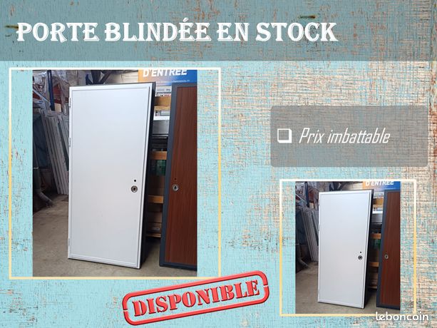 Porte blindée stock