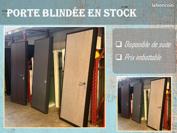 Porte blindée stock
