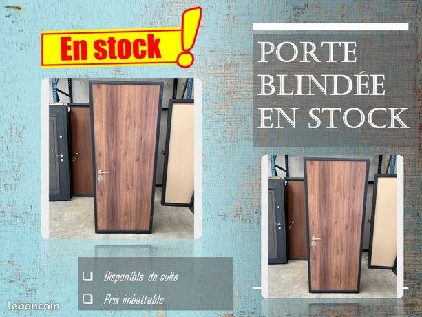 Porte blindée stock