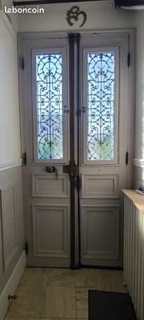 Porte d'entrée Bois Maison Bourgeoise