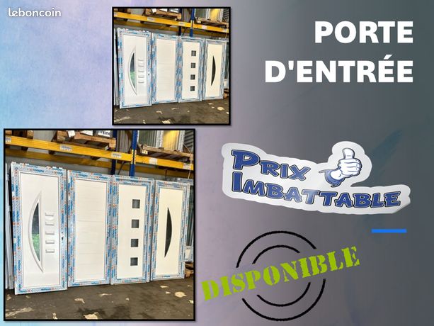 Porte d'entrée PVC