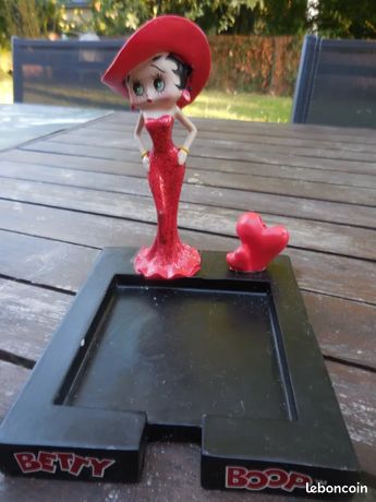 Porte post-it crayon Betty Boop Sud Trading 2007 bureau