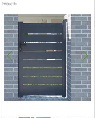 Portillon aluminium