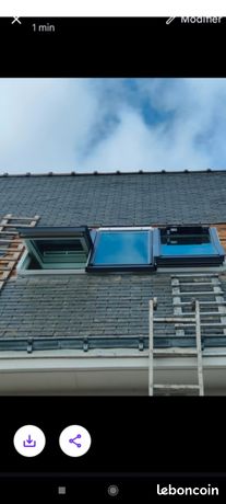 Pose velux