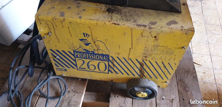 Poste a souder servi 2 fois