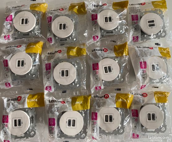 Prises "LEXMAN" USB A+C