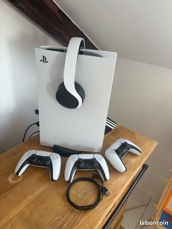 Ps5 + 2 manettes + casque ps