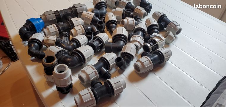 Raccord tuyaux arrosage diamètre 20