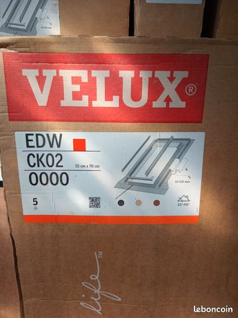 Raccord VELUX pour fenêtre de toit CK02 55x78 cm