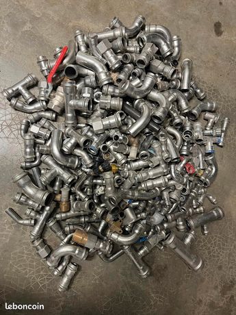 Raccords inox a sertir plomberie
