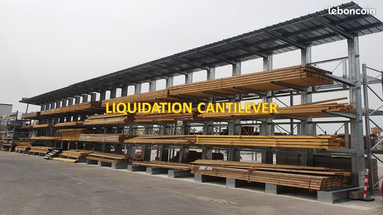 🎗️ Rack Cantilever Toutes Charges en Stock