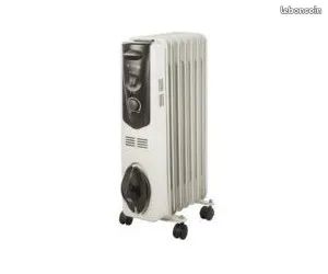 Radiateur à bain d'huile puissance 1500 W NEUF HAUTE SECURITE SAHARA 1503
