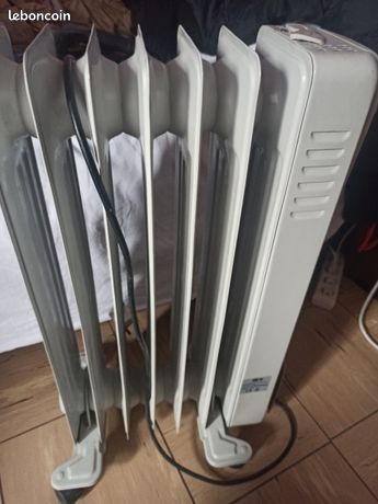 Radiateur a bain d'huile