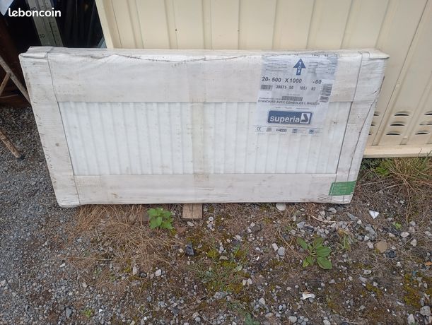 Radiateur eau chaude superia 50 x 100 neuf emballé