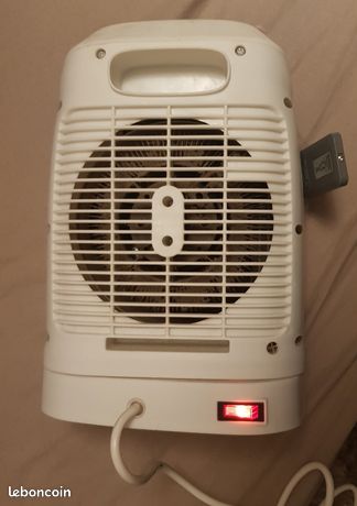 Radiateur soufflant Lidl Silvercrest 2000W + télécommande