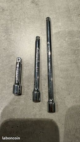 Rallonge 1/4" facom pour cliquet- 150 mm, 100mm, 50mm