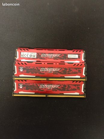 Ram 16 go 4go chacun DDR 4