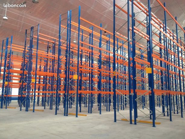 Rayonnages / racks à pallette d'entrepot marque STOW