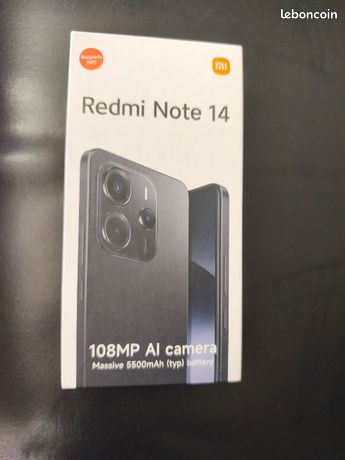 Redmi note 14 256 Go neuf
