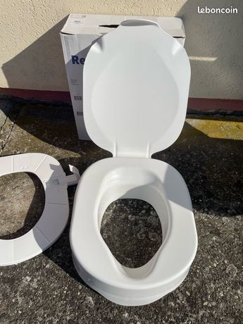 Réhausseur blanc WC adulte