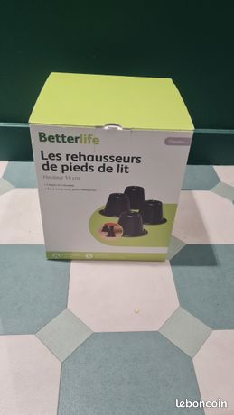 Rehausseurs pieds de lit NEUF