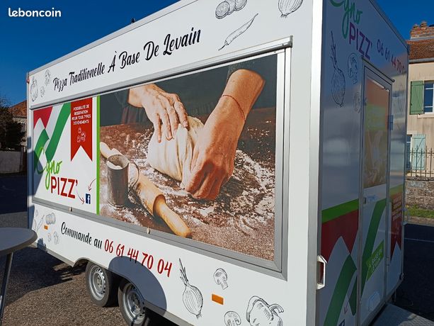 Remorque à pizza