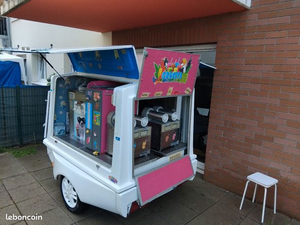 Remorque food truck glace granita