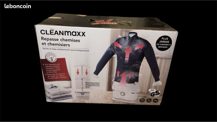 Repasse chemises et chemisiers CLEANMAXX neuve