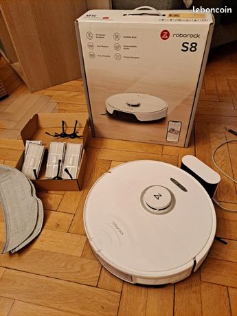 Roborock S8 – Robot aspirateur laveur connecté