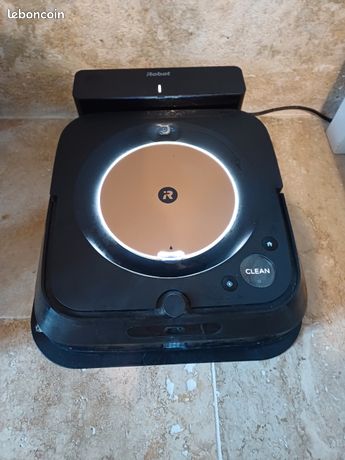 Robot laveur de sols Braava jet m6 connecté au Wi-Fi