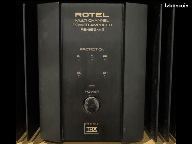 Rotel RB-985 MKII Amplificateur de puissance 5 canaux THX - Home cinéma et Hi-Fi