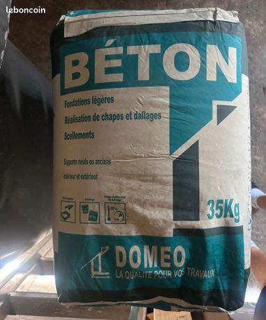 Sacs de béton