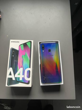Samsung Galaxy A40 Très bon état avec boîte
