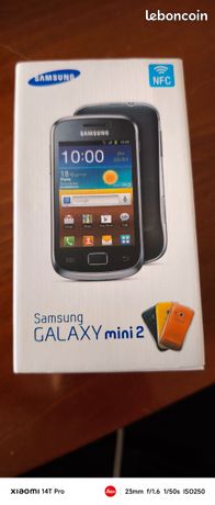 Samsung Galaxy Mini 2 GT S6500 scellé 2012 + coques débloqué
