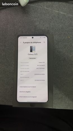 Samsung s25 noir absolu