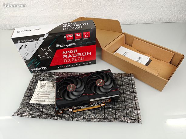 Sapphire Radeon RX6600 8Go