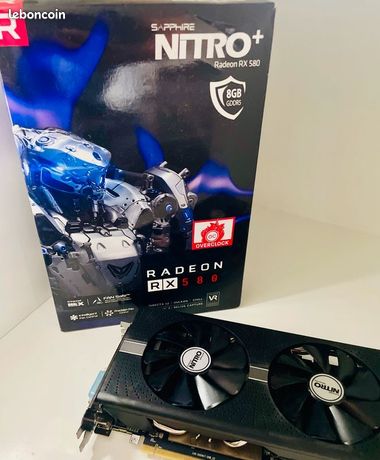 Sapphire RX 580 Nitro+ 8 Go