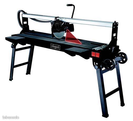Scie à carrelage 120m coupe carreaux sur table SCHEPPACH FS4700BE 1200mm BLACK EDITION