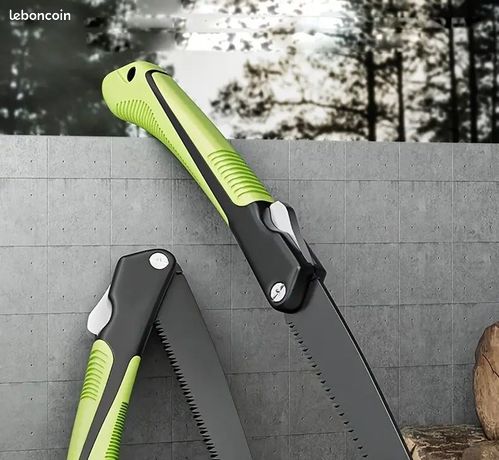 Scie à main en métal durable pour le travail du bois et la coupe d'arbres
