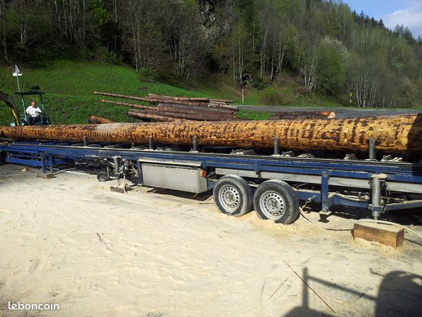 Scierie mobile de savoie