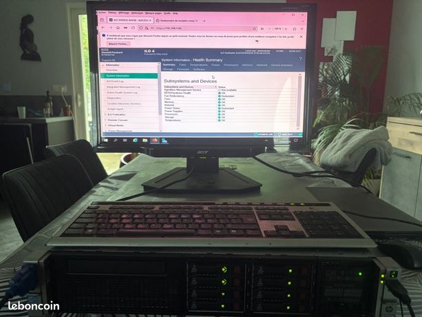 Serveur HP Proliant DL380p Gen8