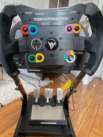 up sim racing Thrustmaster volant base pédalier LoadCell support idéal F1 /PC/ PlayStation