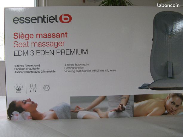 Siège massant chauffant ESSENTIELB EDM3 eden premium