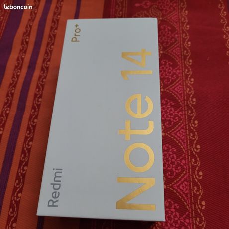 Smartphone Redmi Note 14 Pro+ 5G verte 12 GO + 512 GO