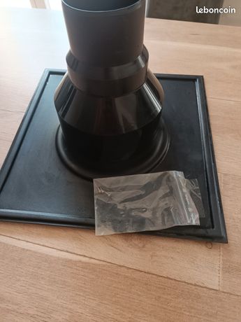 Solin spécial PP avec collier à suspendre DUALIS FLEXCONDENS pour chaudières gaz ou fioul diamètre 110 / 125