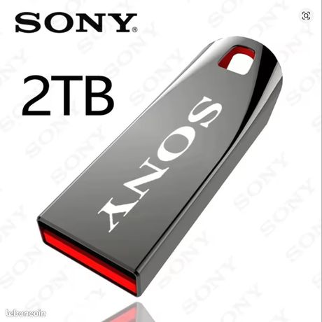 SONY Flash Drives 2 To Usb 3.0 Mini clé USB en métal haute vitesse clé Portable étanche mémoire stockage U disque TOUTE